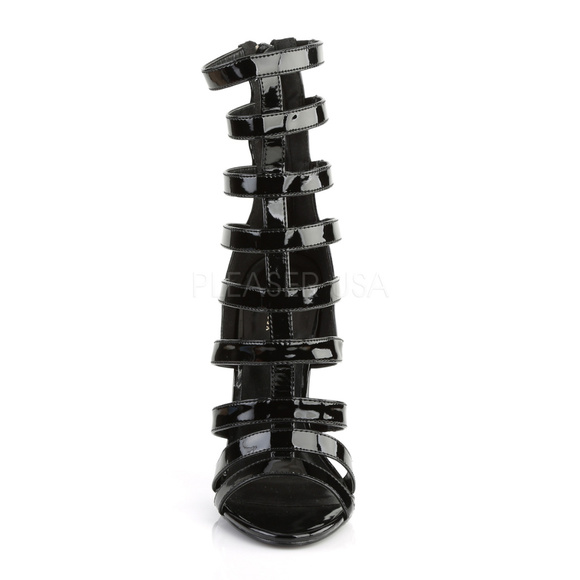 Cage High Heel Ankle Boots - Picture 2 of 5